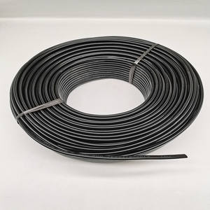 Câble automobile plat à double cœur à paroi mince CU 0,5 mm2 0,75 mm2 1 mm2 1,5 mm2 2,5 mm2, fil électrique flexible noir - Product Image 5