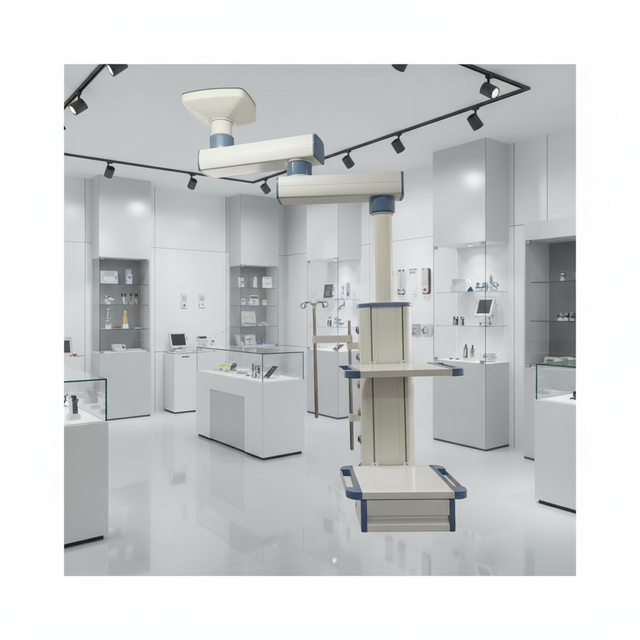 Hospital Equipment Ceiling Mounted Single-Arm Double-Arm for ICU Patient Pendant Bridge Surgical Cavity Tower