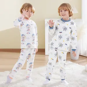 Baby-Pjama-Set Tierdesigns Babykleidung Kleider für Neugeborene Unisex Kinder Nachtwäsche atmungsaktiv Baumwolle bedruckt niedliche Kleidung
