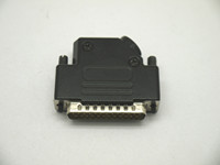 Connecteur de câble vga étanche femelle/mâle, livraison gratuite, haute qualité, capuche en plastique/métal, couleur noire, dj25