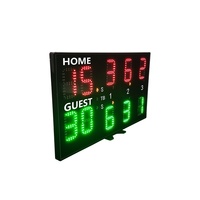 Tableau de score de tennis LED haute luminosité Mode entraînement quotidien et compteur de balle d'événement