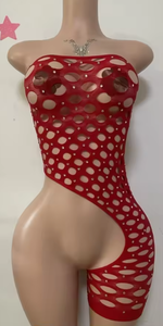 Viviblook Z414RP Combinaison sexy pour femme, lingerie, bas, sous-vêtements de fête, tenue de danse, vêtements de performance de danse de salon - Product Image 3