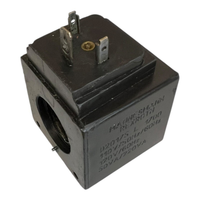 Plc Mannesmann 020175 L Solenoid Coil 110vac 50hz 60hz 120vac for Warranty Product