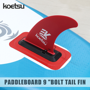 KOETSU 9-Zoll Slide-In Locking Fin, erhältlich in Rot und Blau, kompatibel mit Surfbrettern, Paddleboards und SUPs - Product Image 2
