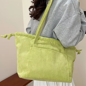 Bolso de mano con cordón de espalda múltiple de gran capacidad 2025 con bolso de compras de hombro de PANA con mango largo - Product Image 1