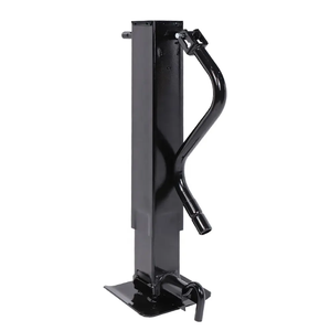 Cric de remorque de voyage Drop Leg Cric de tube <span class=keywords><strong>carré</strong></span> à souder avec <span class=keywords><strong>manivelle</strong></span> - Product Image 1