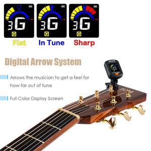 Sintonizador de guitarra con carga USB, afinación para guitarra eléctrica acústica, bajo, pantalla LCD con Clip, accesorios para guitarra - Product Image 4