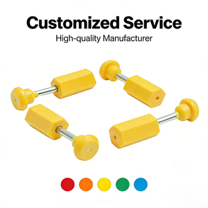 قفل أمان عالي القوة HS-BS 9004 يستخدم لمرة واحدة لتثبيت الحاويات والبضائع، مضاد للسرقة ومقاوم للعبث - Product Image 6