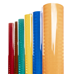 شريط عاكس قابل للطباعة من البولي إيثيلين تيريفثالات 3HAO وفقًا لمعيار ASTM D4956، يتوهج في الظلام، لافتات طرق عاكسة - Product Image 3