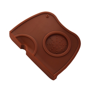 Noir/brun alimentaire en caoutchouc de Silicone accessoires de café outil de Distribution inviolable tapis Pod pour <span class=keywords><strong>Barista</strong></span> - Product Image 4