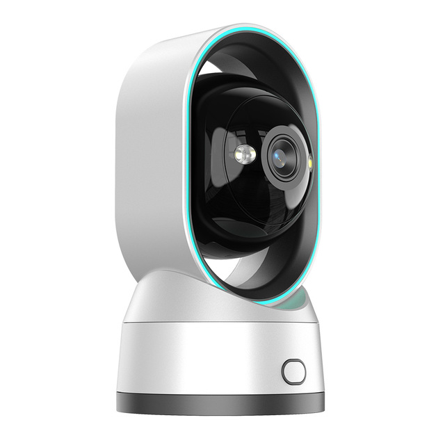 OEM PTZ Dome Security Camera Baby Monitor Pet Camera Human Motion Tracking Full Color 3MP CMOS 2-Way Audio Night Vision IP65