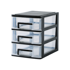 Cajón de almacenamiento de plástico transparente, caja de almacenamiento de escritorio, más popular - Product Image 1