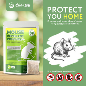 Kiểm soát dịch hại 10 gói 16g/túi mới tự nhiên an toàn chuột Chuột đuổi chuột kéo dài 30 ngày Chuột gặm nhấm đẩy lùi Túi - Product Image 2