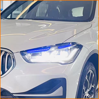 Pour BMW X1 F48 F49 2016-2019, ensemble de phares LED, style G38 2023, mise à niveau, double lentille de projecteur, DRL, Plug & Play, lentille bifocale