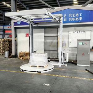 Hoàn toàn tự động Pallet strapper ngang strapping máy cho Pallet strapping với Top Báo Chí tấm - Product Image 1