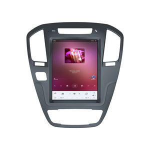 ビュイックリーガルAndroid11マルチメディアプレーヤーナビゲータービデオラジオステレオヘッドユニットGPSカープレイ用の垂直テスラスタイル画面にタッチ - Product Image 1