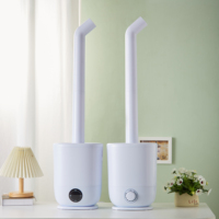 Humidificateur ultrasonique électrique avec tube d'extension, diffuseur d'huiles essentielles pour aromathérapie, usage domestique et hôtelier, humidification rapide