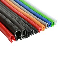 U Şekilli EPDM PU PVC TPV Silikon Kenar Sızdırmazlık Bandı Endüstriyel Kullanım Otomotiv Sac Levha Metal Mekanik Kenar Koruma Bandı - Product Image 3
