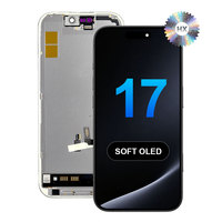 Écran tactile LCD de haute qualité en gros pour iPhone 17 – Remplacement complet de l'écran avec numériseur – Réparation d'affichage de téléphone portable