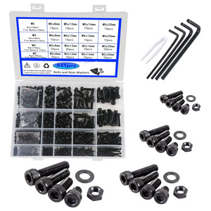 Stainless Steel Bolt And Nut Set 520pcs M3 M4 M5 M6 Hex Bolts Nuts Washers Assortment Kit For Repair And Assembly - Product Image 2