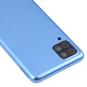 Pour Samsung Galaxy M12 <span class=keywords><strong>M127F</strong></span>, coque arrière en verre pour batterie, design barre, panneau de boîtier arrière avec/sans objectif - Product Image 5