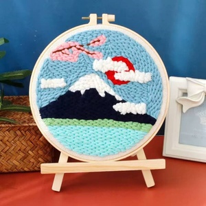 ชุดงานฝีมือปักผ้าฝ้ายด้วยเข็มเจาะแบบ DIY - ปรับแต่งได้เองและเหมาะสำหรับผู้เริ่มต้น - Product Image 4