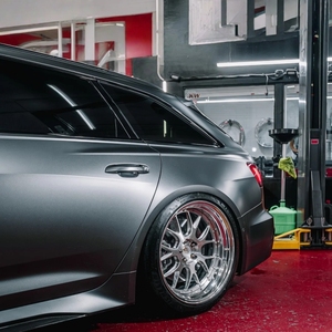 Jantes forgées SHIN LMR 2 pièces, finition brossée, lèvres polies, 18, 19, 20, 21 <span class=keywords><strong>pouces</strong></span>, pour <span class=keywords><strong>Audi</strong></span> <span class=keywords><strong>A3</strong></span>/A4/A5/A6/Q5/TT RS5 RS6 - Product Image 2