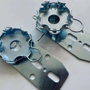 Composants d'obturateur de plantation en aluminium Accessoire de support de tête de <span class=keywords><strong>moteur</strong></span> tubulaire - Product Image 1