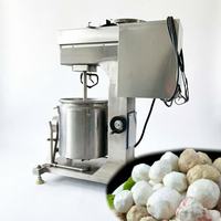 Machine commerciale de mélange et de battement de pâtes de viande pour la production de boulettes de viande, de légumes et de crevettes, et la fabrication de saucisses