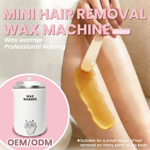 Mini <span class=keywords><strong>Calentador</strong></span> de Cera de 400 ml, OEM, Personalizado, Profesional, para Depilación, para Uso en Salón y Hogar, Baja Sensibilidad - Product Image 3