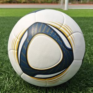 Ballon de football avec logo personnalisé Ballon de football officiel en PU collé thermique de taille 5 pour la compétition - Product Image 2