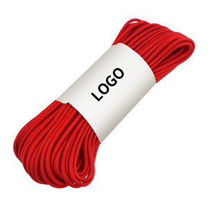 Cuerda Trenzada de Poliéster Suave de Doble Trenzado para Varios Usos, Multifilamento, Morado, Verde, Amarillo - Product Image 3