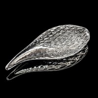 Lustre personnalisé ANNO en forme de poisson, luminaire suspendu sculptural en forme de vague océanique pour hall d'hôtel, restaurant