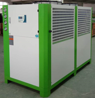 Refroidisseur d'eau mobile à châssis 380V 13-119KW refroidi par air avec pompe et moteur pour le refroidissement de réacteurs de mélange chimique