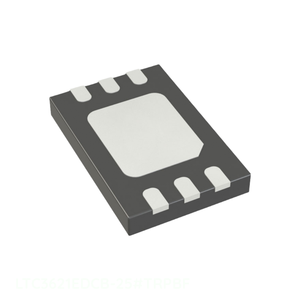 LTC3621EDCB-25 # TRPBF BOM IC มีสินค้าในสต็อก 6 WFDFN ไอซีแบบมีแผ่นต่อสายภายนอก IC REG BUCK 5V 1A 6DFN ระบบจัดการพลังงาน (PMIC) - Product Image 1