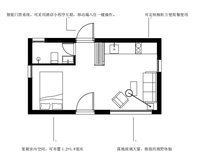 Maison préfabriquée modulaire multifonctionnelle - Studio/maison d'hôtes de jardin avec intérieur moderne |   Unité de vie extérieure compacte et durable
