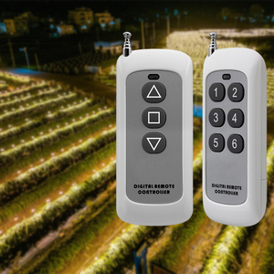 Control Remoto de 500m con Código de Aprendizaje y 315MHz/433MHz para Hogar Inteligente y Puertas Automáticas, Carcasa Duradera de ABS - Product Image 1