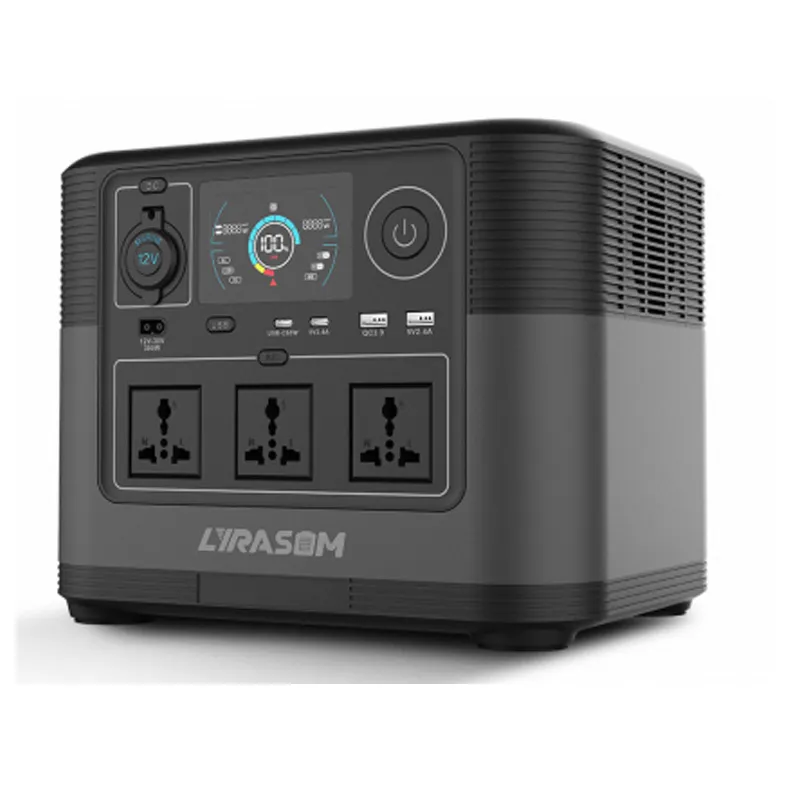 Il più popolare LM9 12v 1200w EU UK US Plug batteria di accumulo di energia batteria esterna centrale elettrica portatile solare