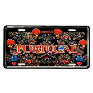 Plaque d'immatriculation de voiture <span class=keywords><strong>en</strong></span> aluminium personnalisée <span class=keywords><strong>en</strong></span> relief, plaque d'immatriculation de <span class=keywords><strong>moto</strong></span>, plaque d'immatriculation portugaise, plaque de voiture, signalisation automobile - Product Image 1