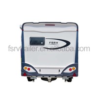 Mini-caravane mobile personnalisée, remorquable, pour le camping