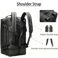 Sac de voyage grande capacité, imperméable, léger, portable, durable, décontracté, pour affaires, sport, avec bandoulière réglable, sac à main, sac bandoulière