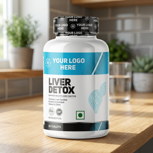 Tabletas de Desintoxicación Hepática con Calcio y Vitamina Healthoxide, Calidad Premium Natural, Certificadas por GMP - Suplemento para el Cuidado de la Salud para Adultos - Product Image 3