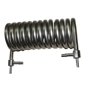 Stainless steel counterflow wort chiller