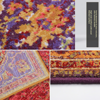 Tapis de salon de style luxueux, faits à la main, doux, antidérapants, tapis de décoration de luxe pour la maison
