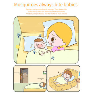 Material para mascotas mosquitero puertas de ventana/retráctil mosquito de la pantalla de la ventana/insectos de malla de volar pantalla ventana - Product Image 5