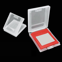 Nouveau boîtier en plastique housse de protection pour Gameboy boîte de rangement de coque de carte de jeu blanc clair pour étui à cartouche GBC