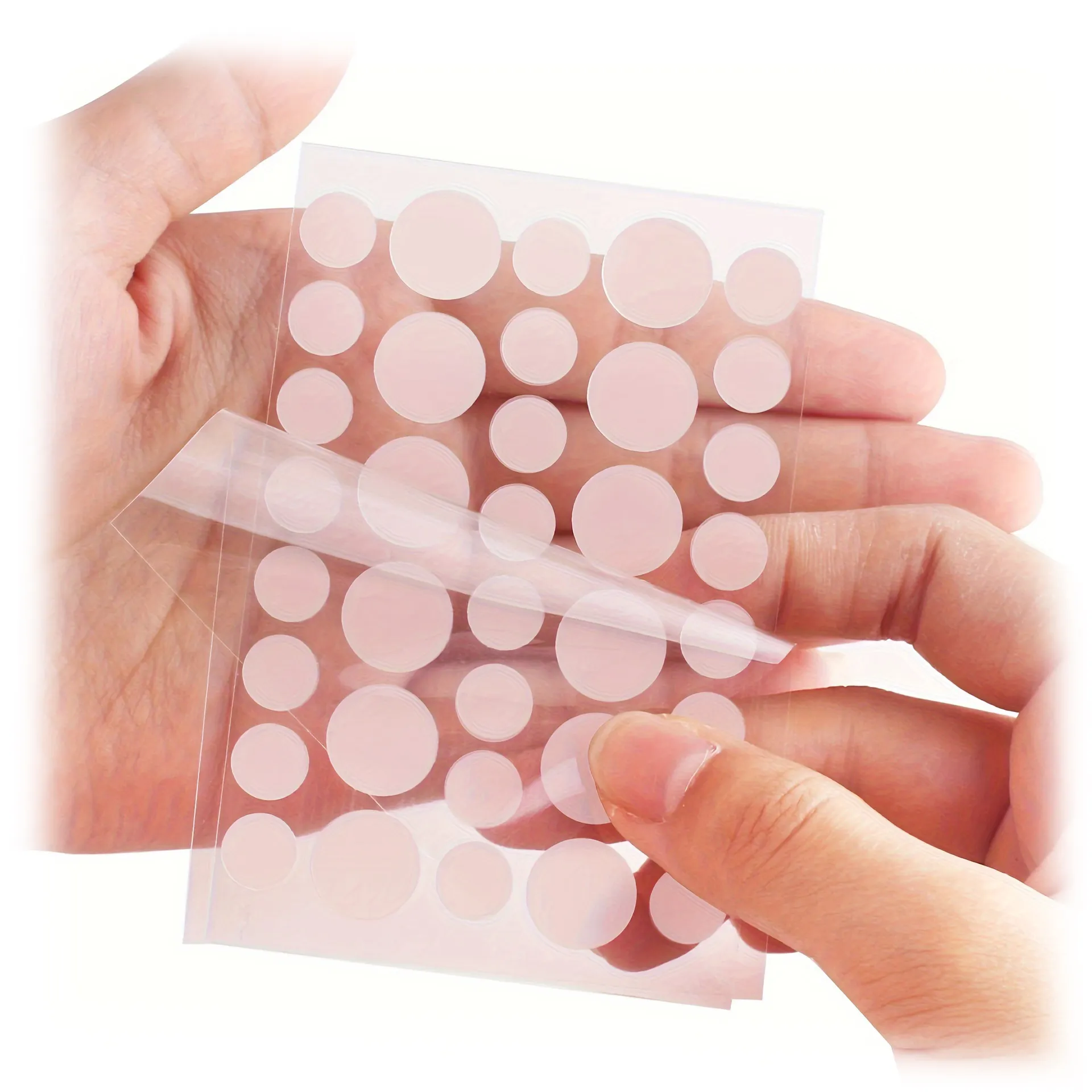Packung bestehend aus 24 natürlichen transparenten Gesichtsausschlag-Patch Eigenmarke Dots Pimple Patch für Flecken-Patches