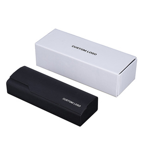 Estuche Ligero para <span class=keywords><strong>Gafas</strong></span> con Cierre Magnético, Caja de Empaque para Lentes de Sol, Paño de Limpieza, Juego de Estuches para <span class=keywords><strong>Gafas</strong></span> con Logotipo Personalizado - Product Image 1