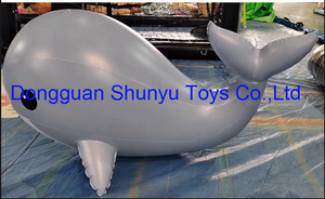 Tùy chỉnh 3m dài PVC Inflatable Cá voi hồ bơi đồ chơi quảng cáo inflatables - Product Image 2