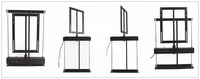 Support de télévision motorisé 32-65 pouces avec télécommande, fonction de descente et rotation, pour meuble TV